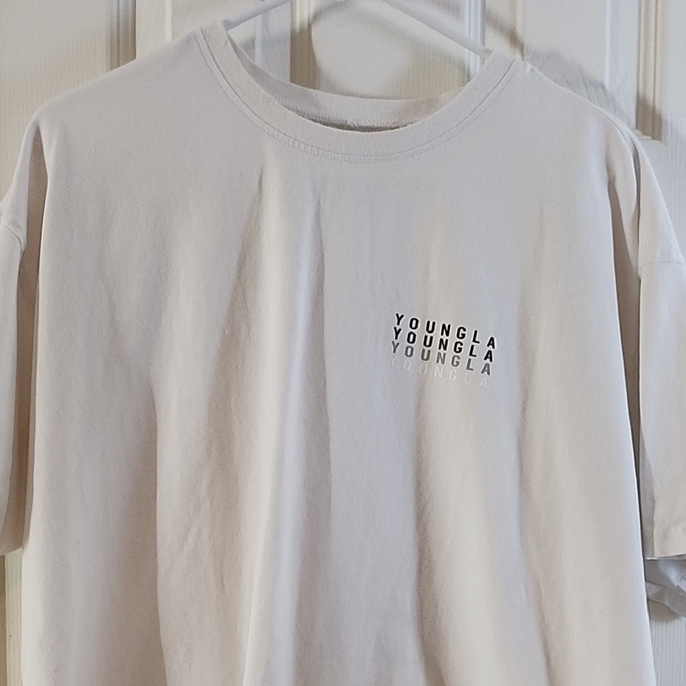 YoungLA Kids Off-White Short Sleeve Tee